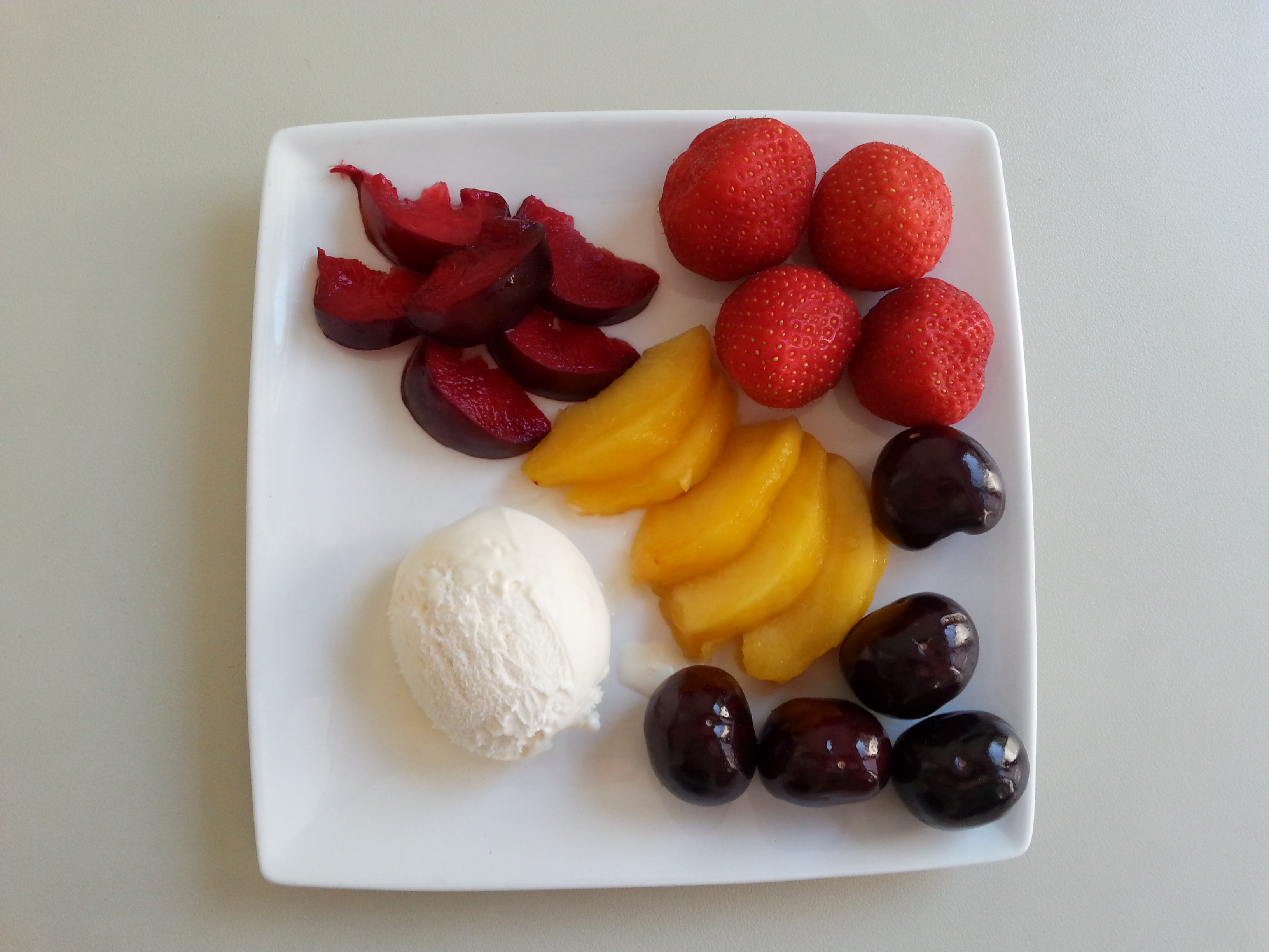 Installeren Tips dwaas Vanille-ijs met vers fruit - Di-Eet.be
